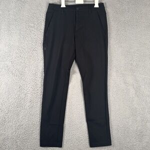 BYLT Premium Basics Everyday Pant 2.0 Mens 32x30 Black Performance Chino Stretch